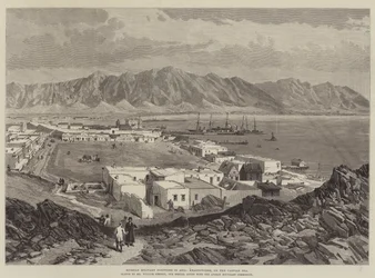Positions militaires russes en Asie, Krasnovodsk, sur la mer Caspienne